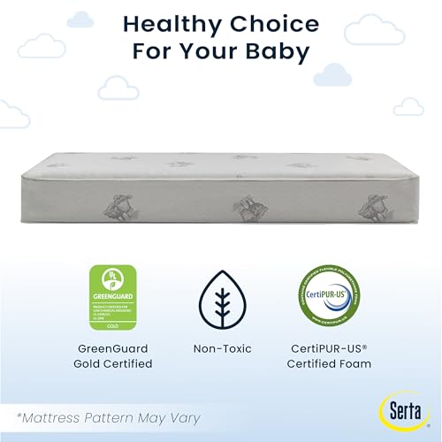 Dual Sided Baby Crib and Toddler Mattress, Waterproof R566