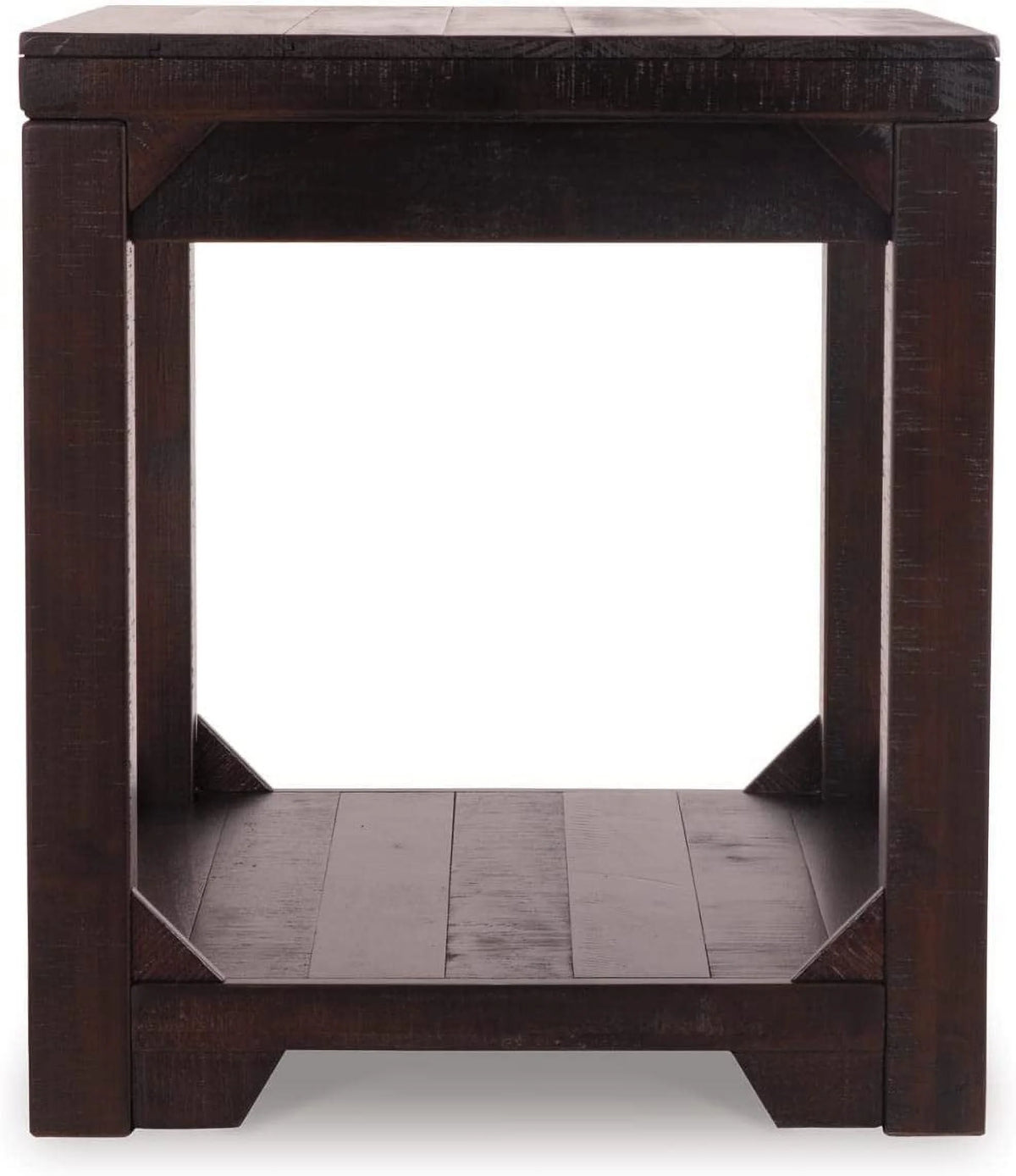 Square End Table with Floor Shelf K871934