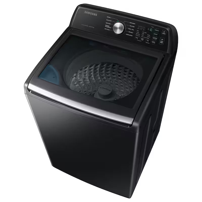 Top Load Washer with ActiveWave Agitator and Active WaterJet in Brushed Black A107947