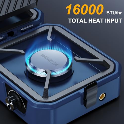 2 Burner Propane Camping Stove with Grill H923