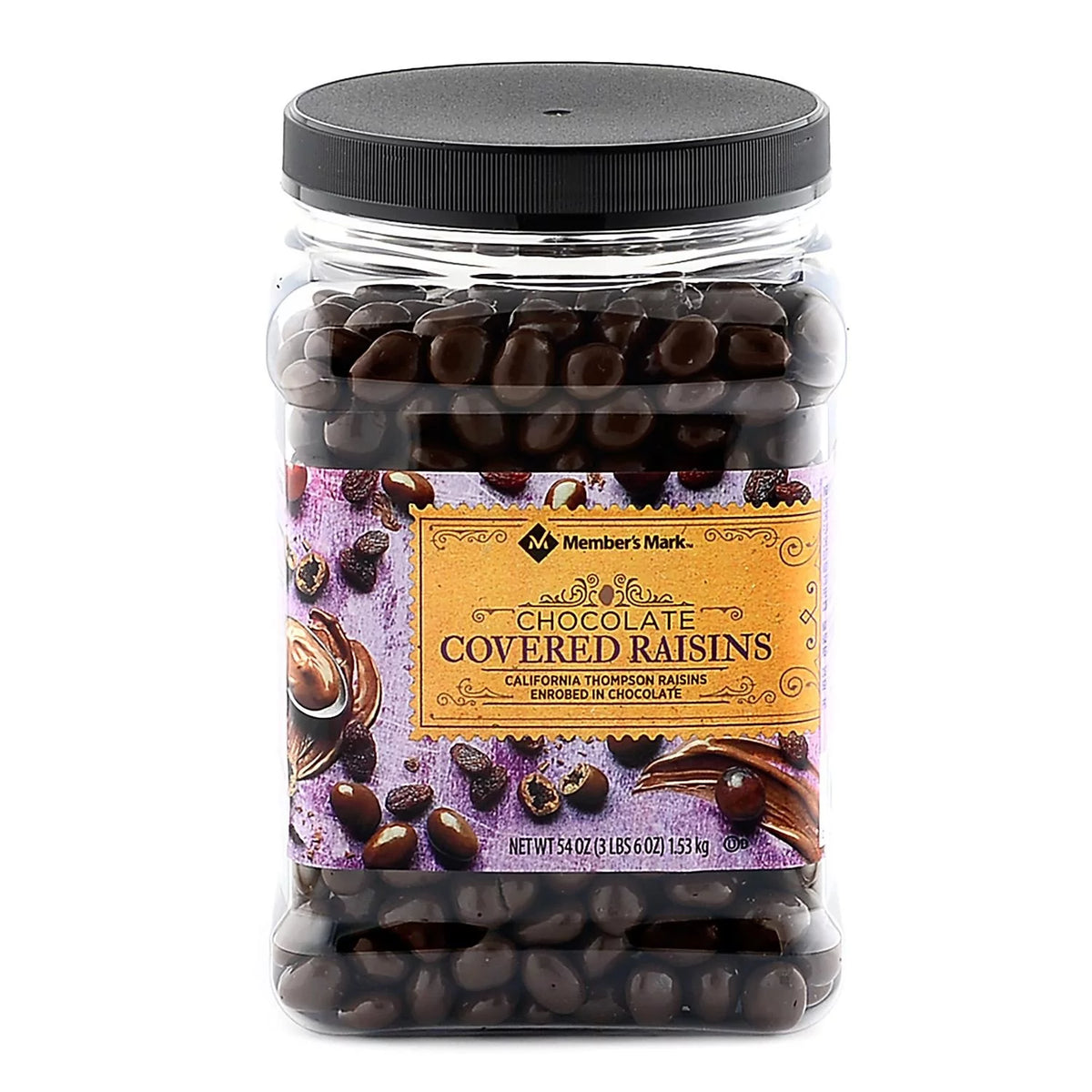 Chocolate Raisins 54 oz X812653