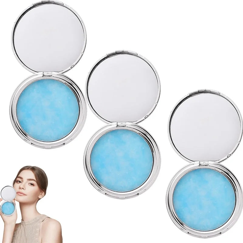 Matte Oil Control Setting Powder with Powder Puff 3 Pcs S892