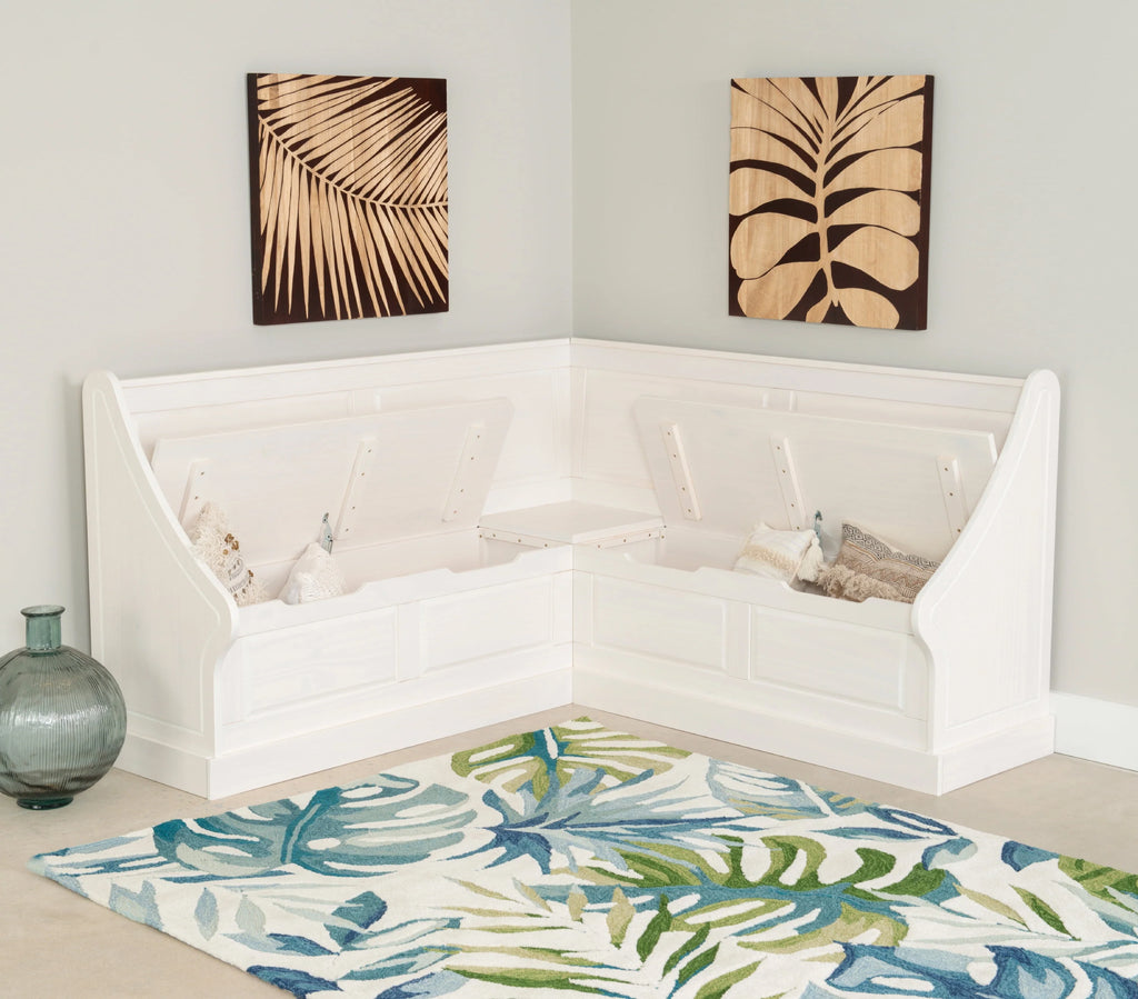 Backless Corner Dining Nook with Storage R33575