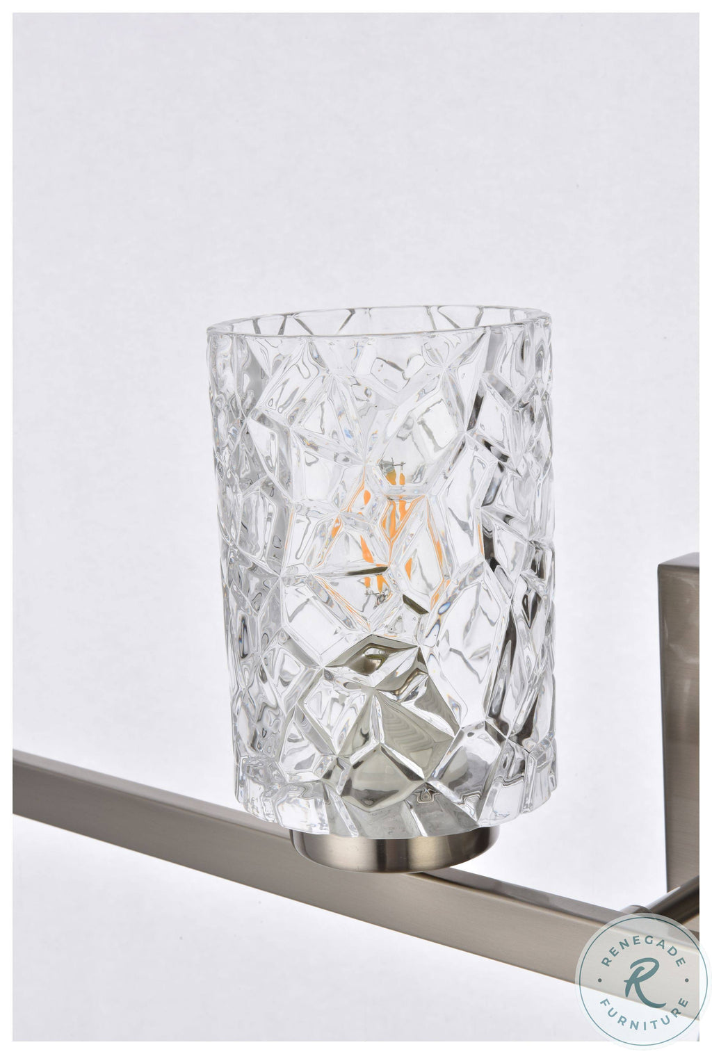 4 Lights Bath Sconce with Clear Shade E3238