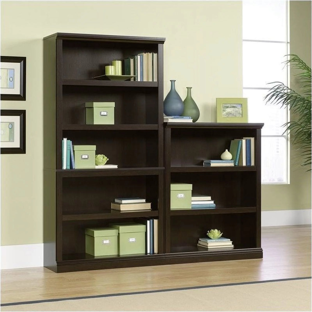 3 Shelves Modern Wood Bookcase C236