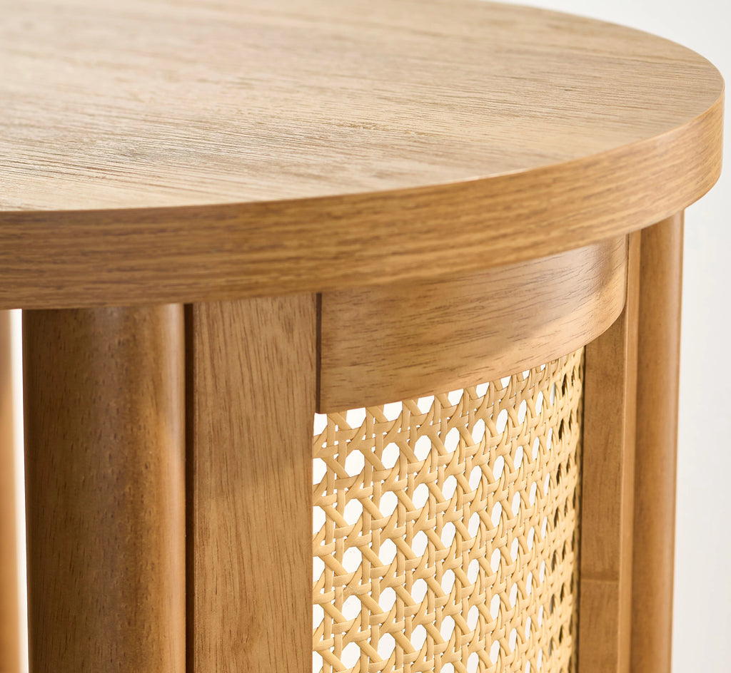 Side Table Light Honey Finish A7869