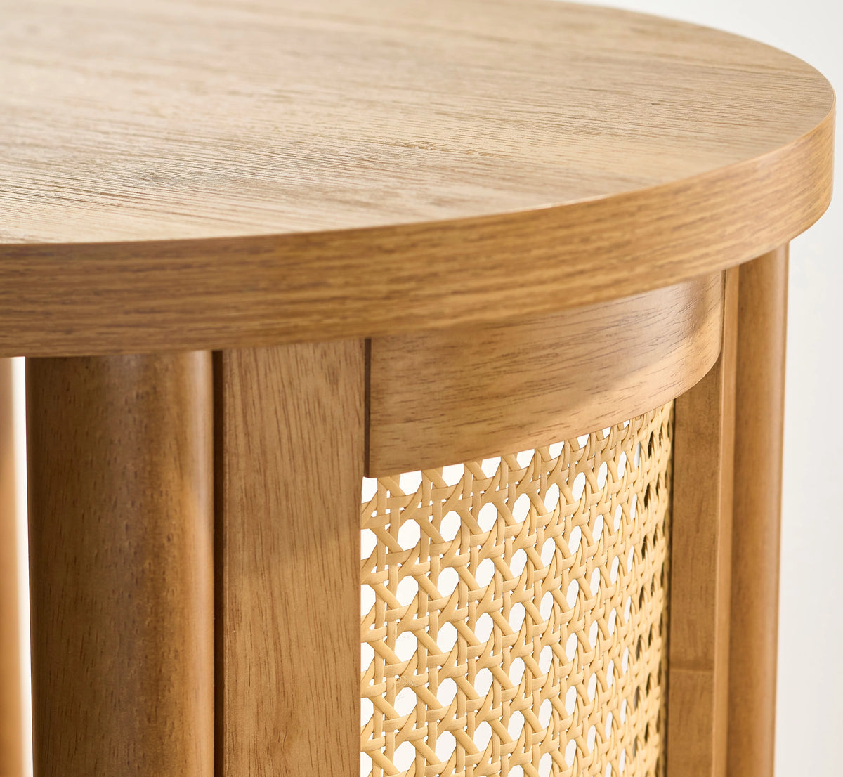 Side Table Light Honey Finish A7869