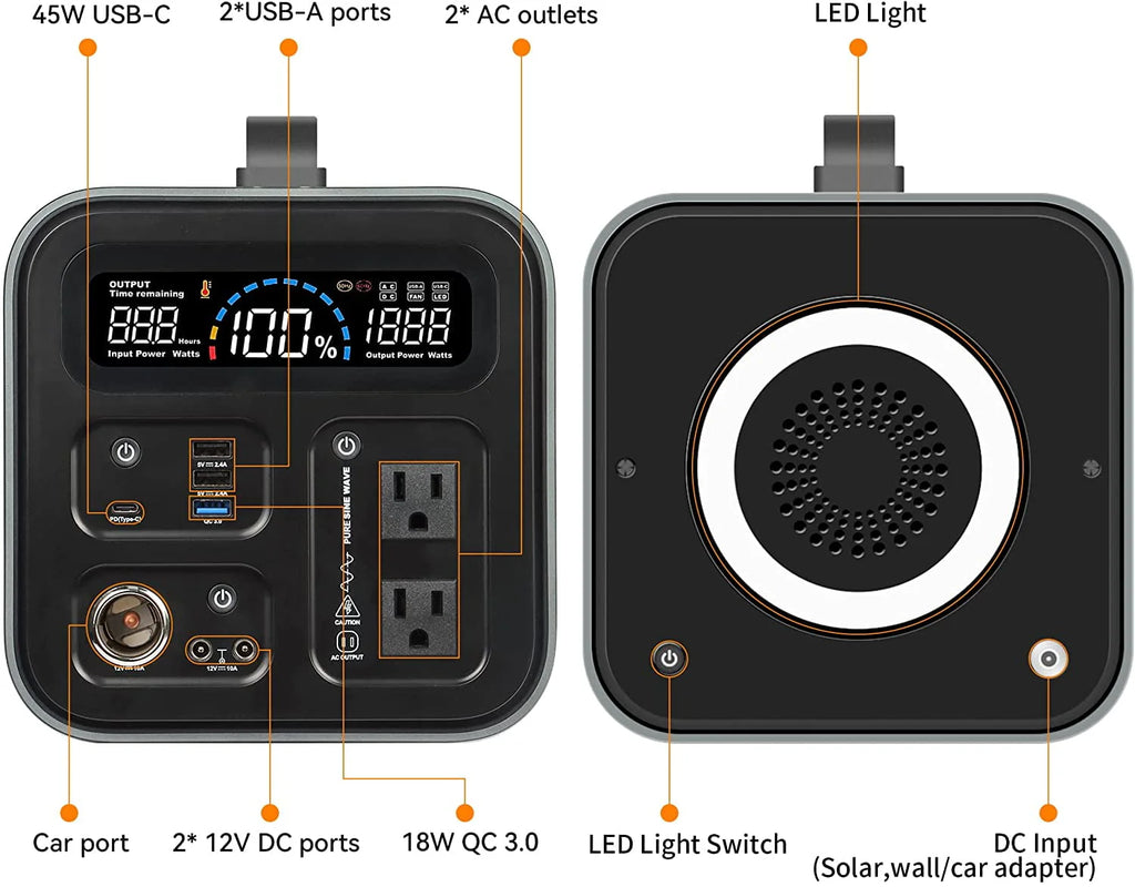 600 Watts Portable Power Station Q629