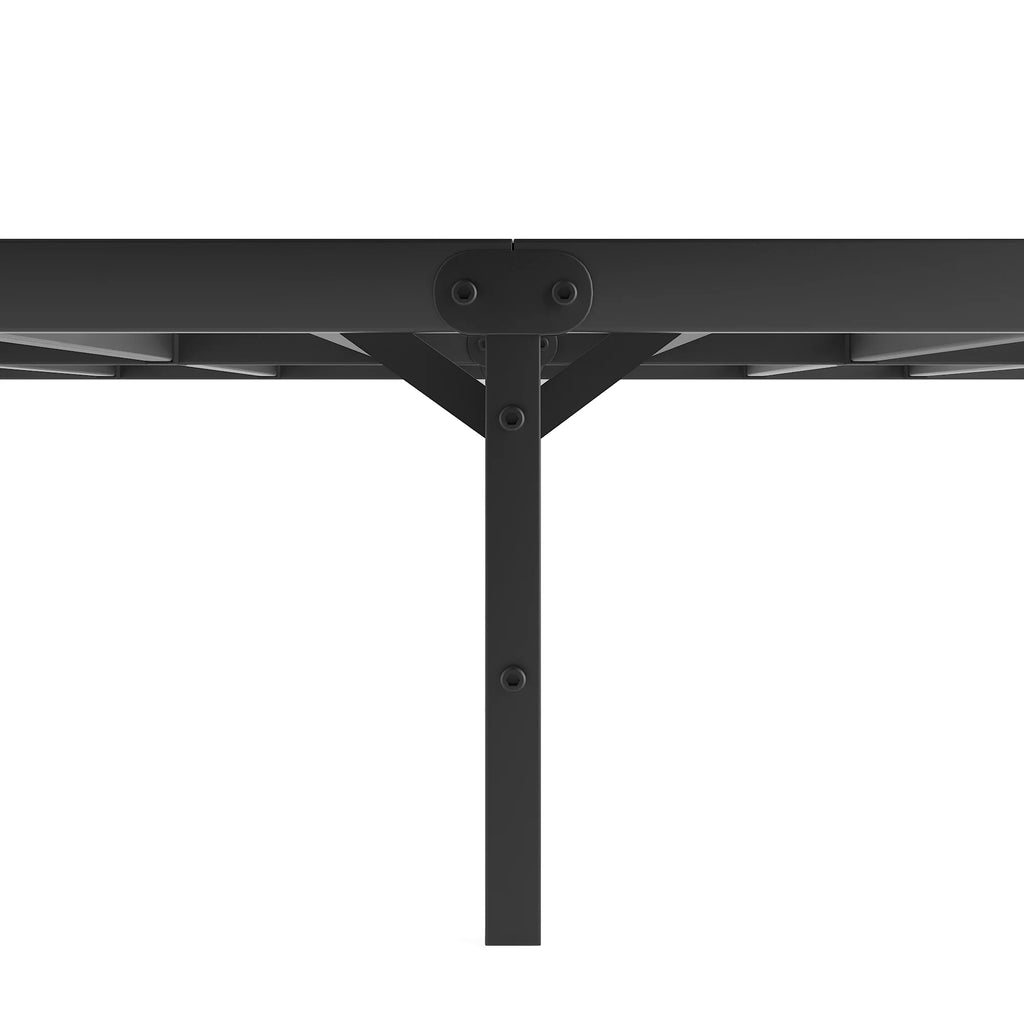 Black Metal Platform Bed Frame B73688