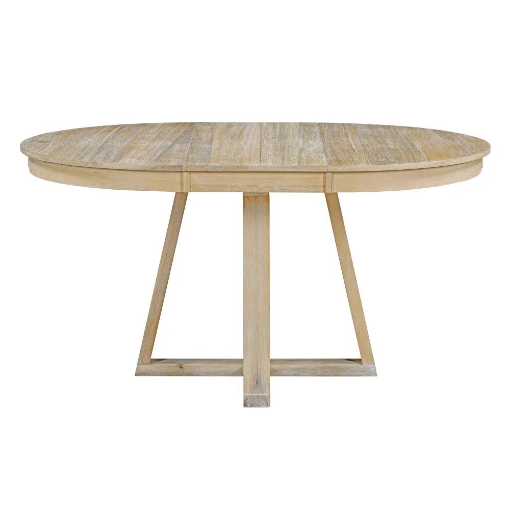 5-Piece Round Dining Set with 4 Upholstered Chairs Y8552