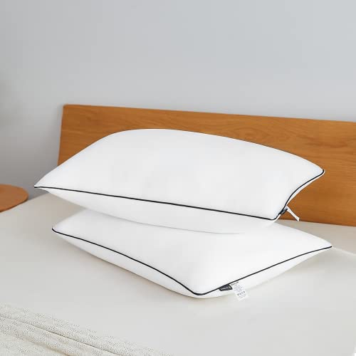 Cooling Bed Pillows King Pack of 4 Black P430528