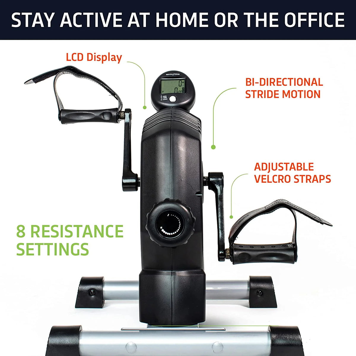 Mini Exercise Bike Arm and Leg Exerciser W4559
