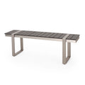 Aluminum Outdoor Dining Bench J224