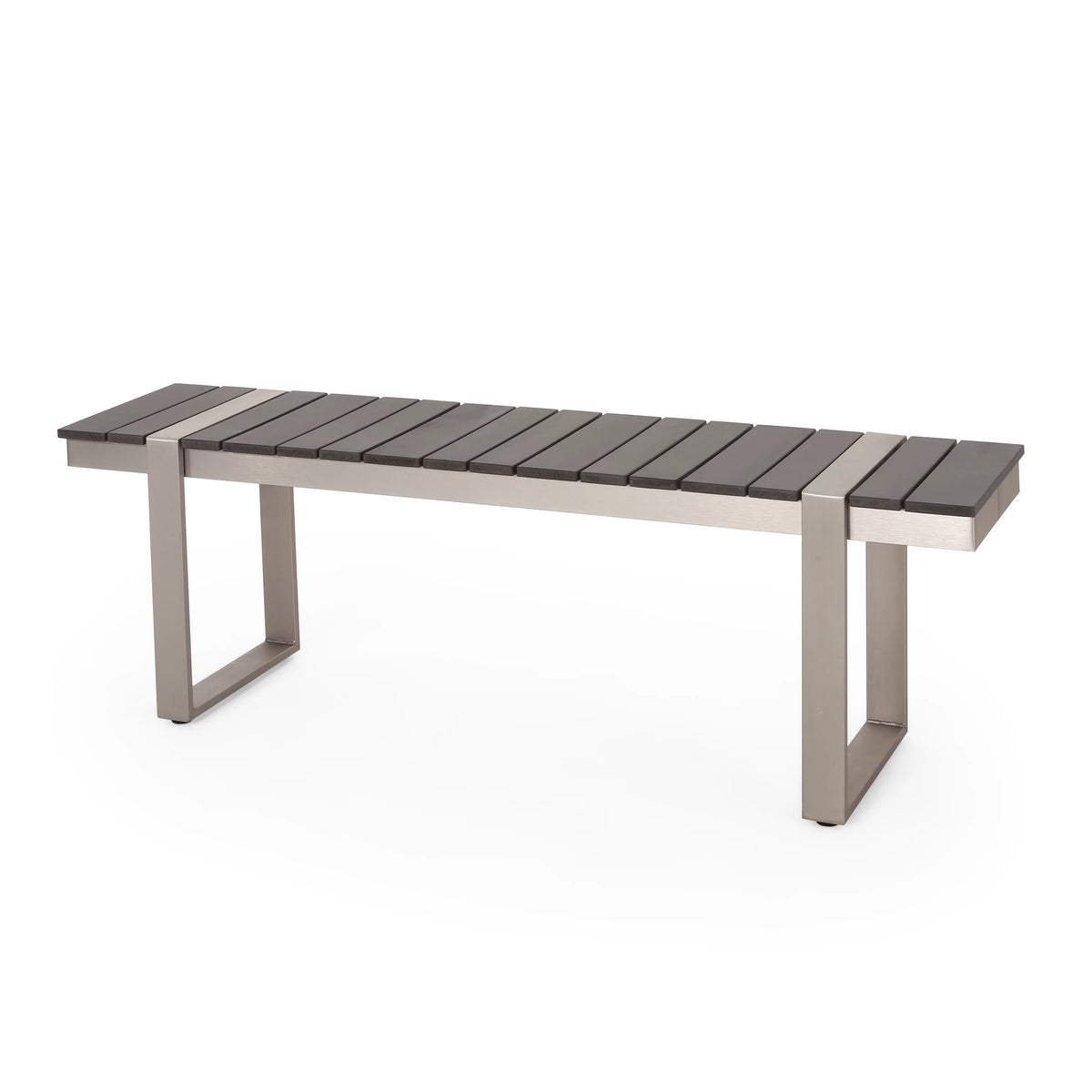 Aluminum Outdoor Dining Bench J224