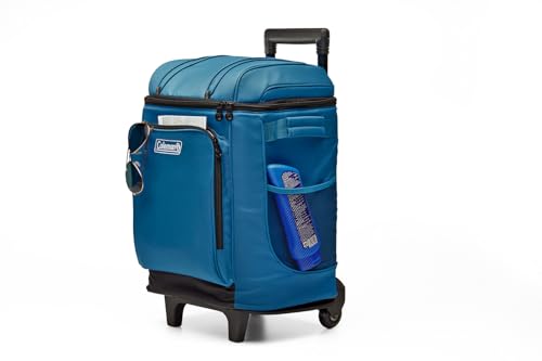 42-Can Soft Rolling Cooler with Wheels W4877