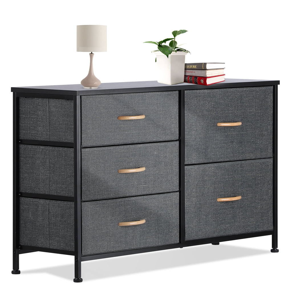 5 Drawer Fabric Dresser O49403