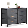 5 Drawer Fabric Dresser O49403