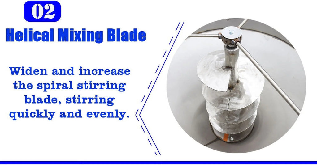 Dry Powder Mixer Stainless Steel 75KG I827863