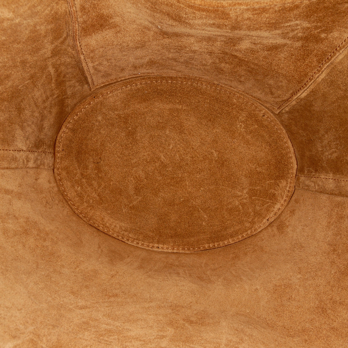 Brown Canvas Bucket Bag F4421