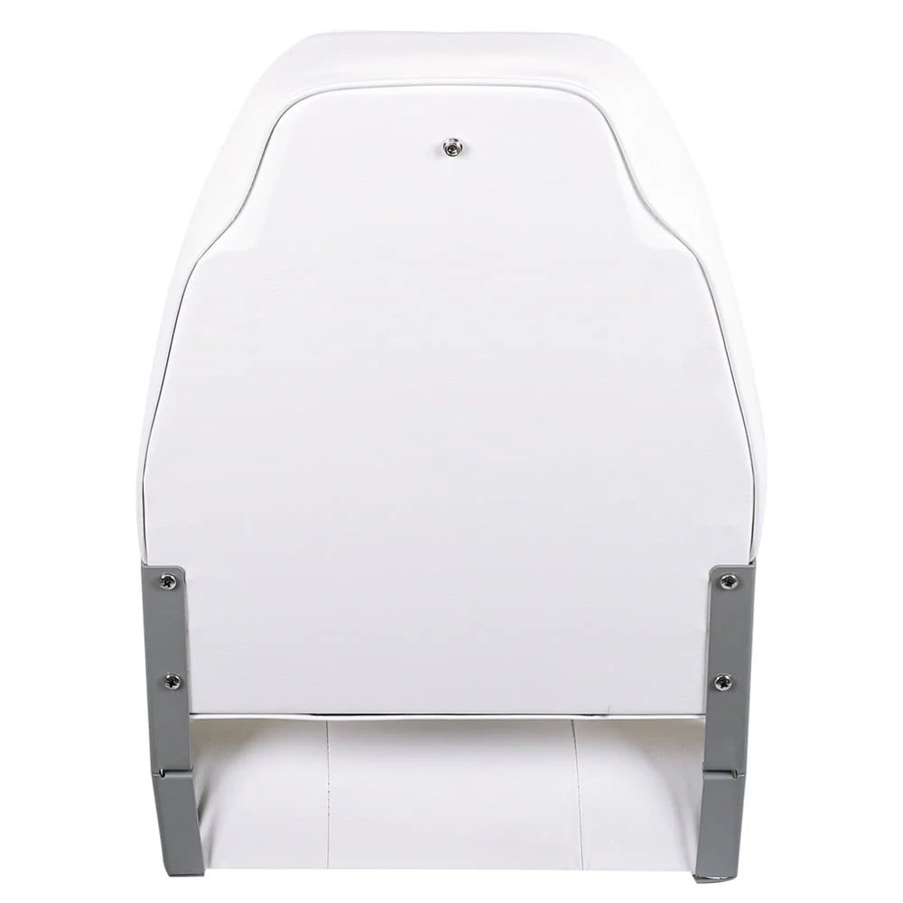 White Burgundy Navy Folding Boat Seat G4147