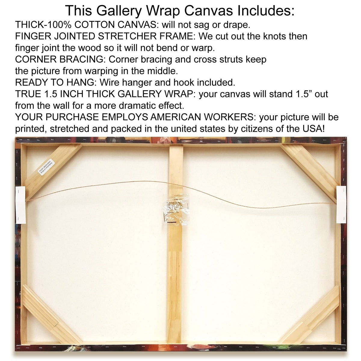 Giclee on Gallery Wrap Canvas A770