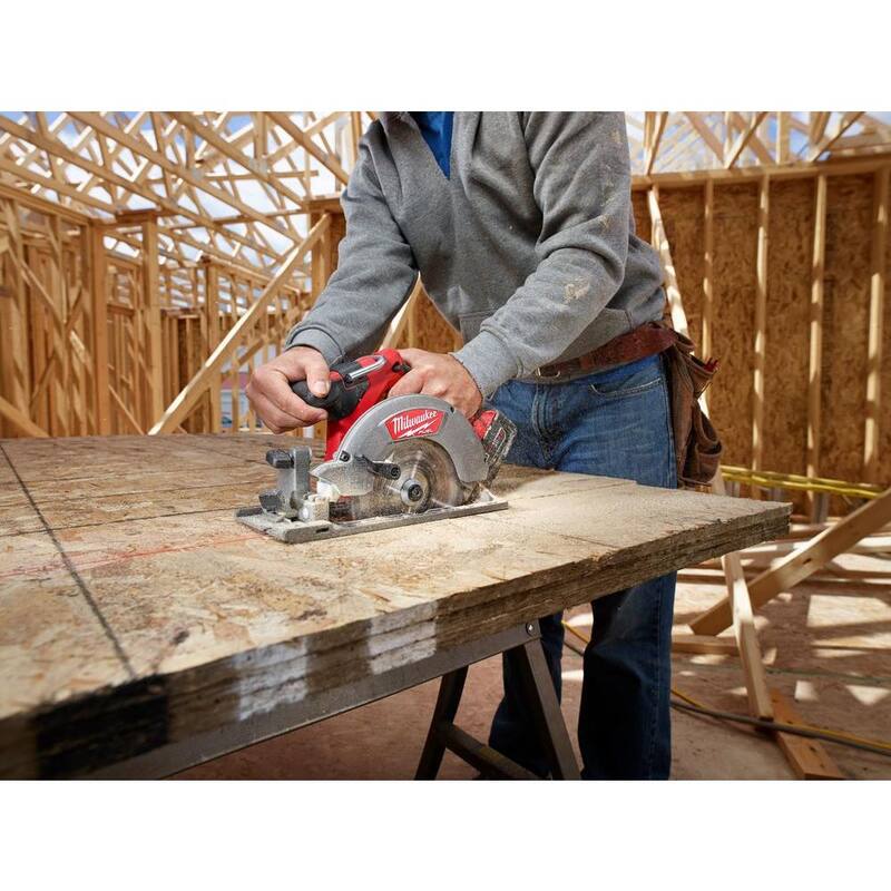 18V Lithium-Ion Brushless Cordless 6-1/2 in. Circular Saw J8486