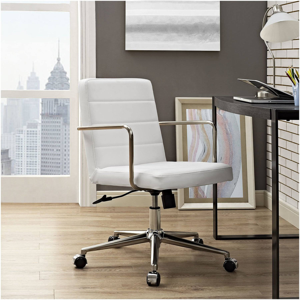 White Office Chair N5349