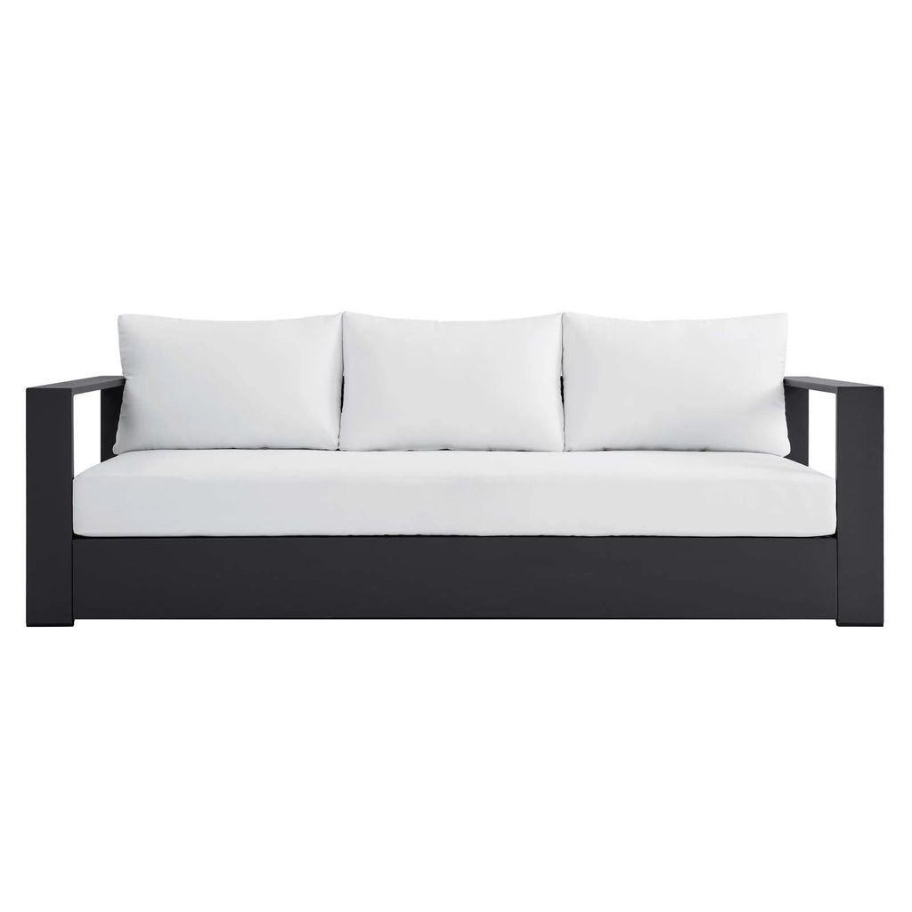 Gray White Aluminum Sofa H572