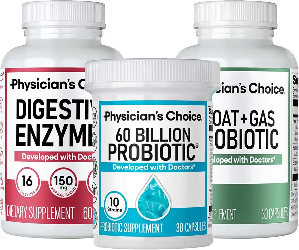 60 Billion Probiotic 30ct Digestive Enzymes 60ct Z998363