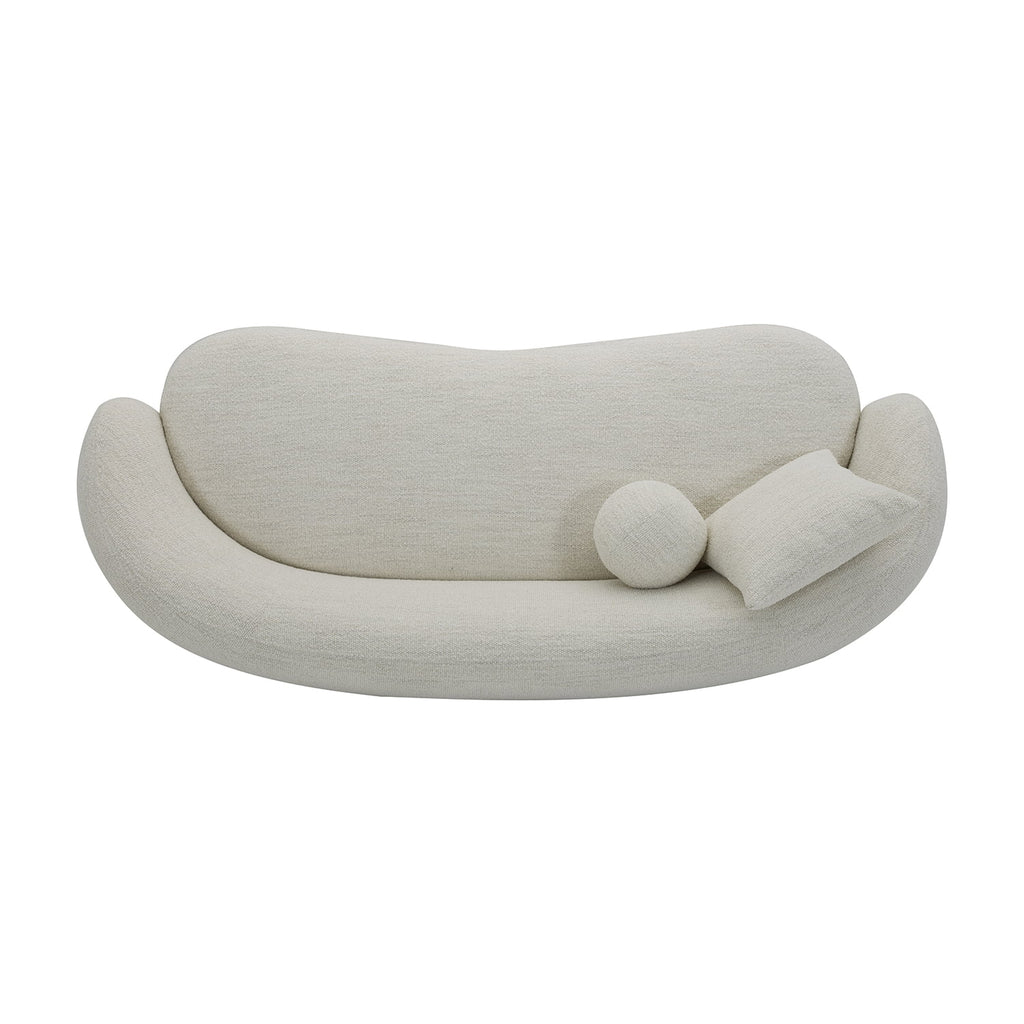 Ivory Curved Sofa I269959
