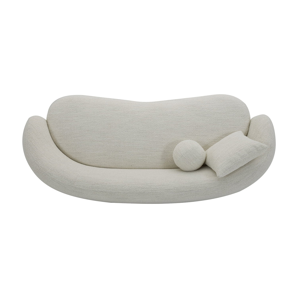 Ivory Curved Sofa I269959