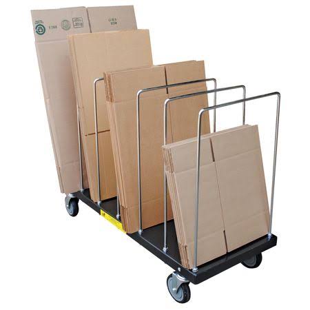 Portable Carton Cart with Dividers G814