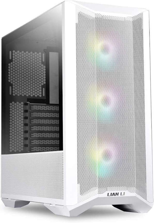 Black Mesh Tempered Glass ATX Case Q214569