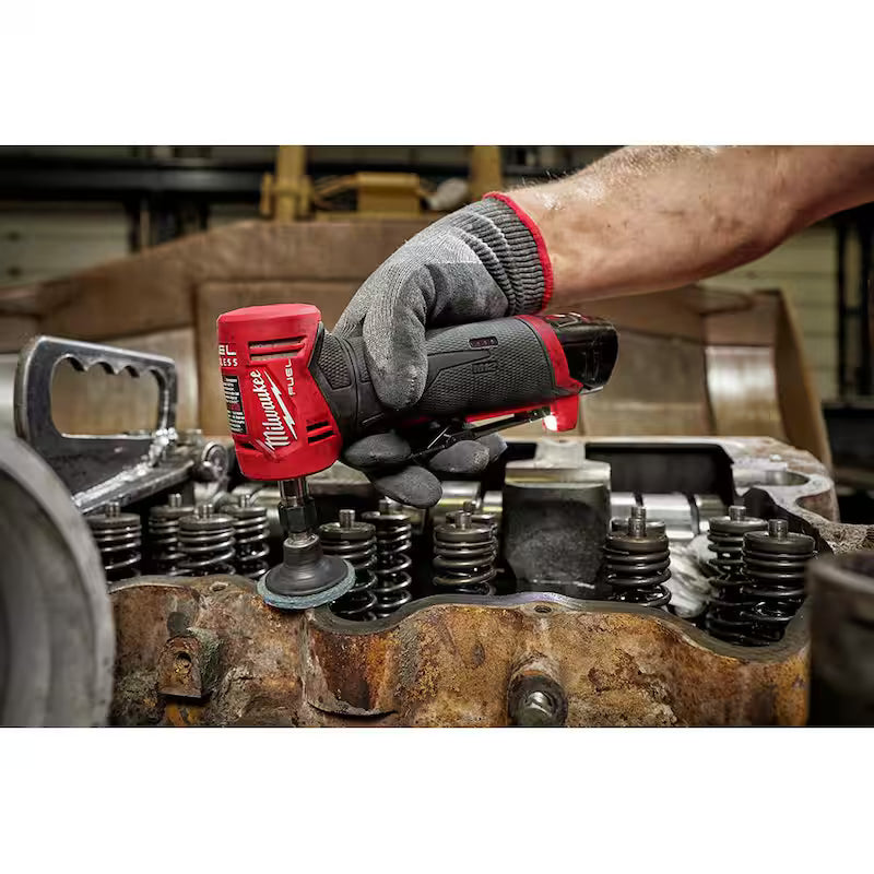 12V Brushless Cordless 1/4 in. Right Angle Die Grinder Kit with 3/8 in. Ratchet N57197