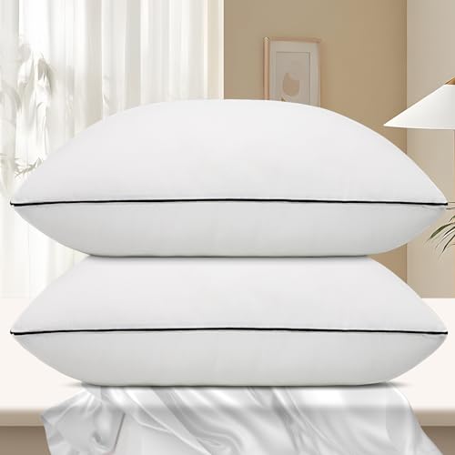 King Size Cooling Microfiber Bed Pillows Set of 4 N714