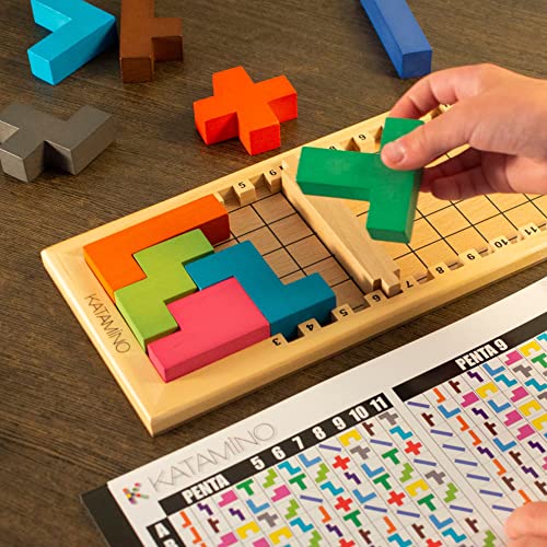 Wooden Pattern Building Puzzle Game Y940583
