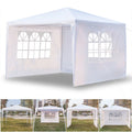 10 x 10 Canopy Tent with 3 Removable Sidewalls and Portable Bag A54531