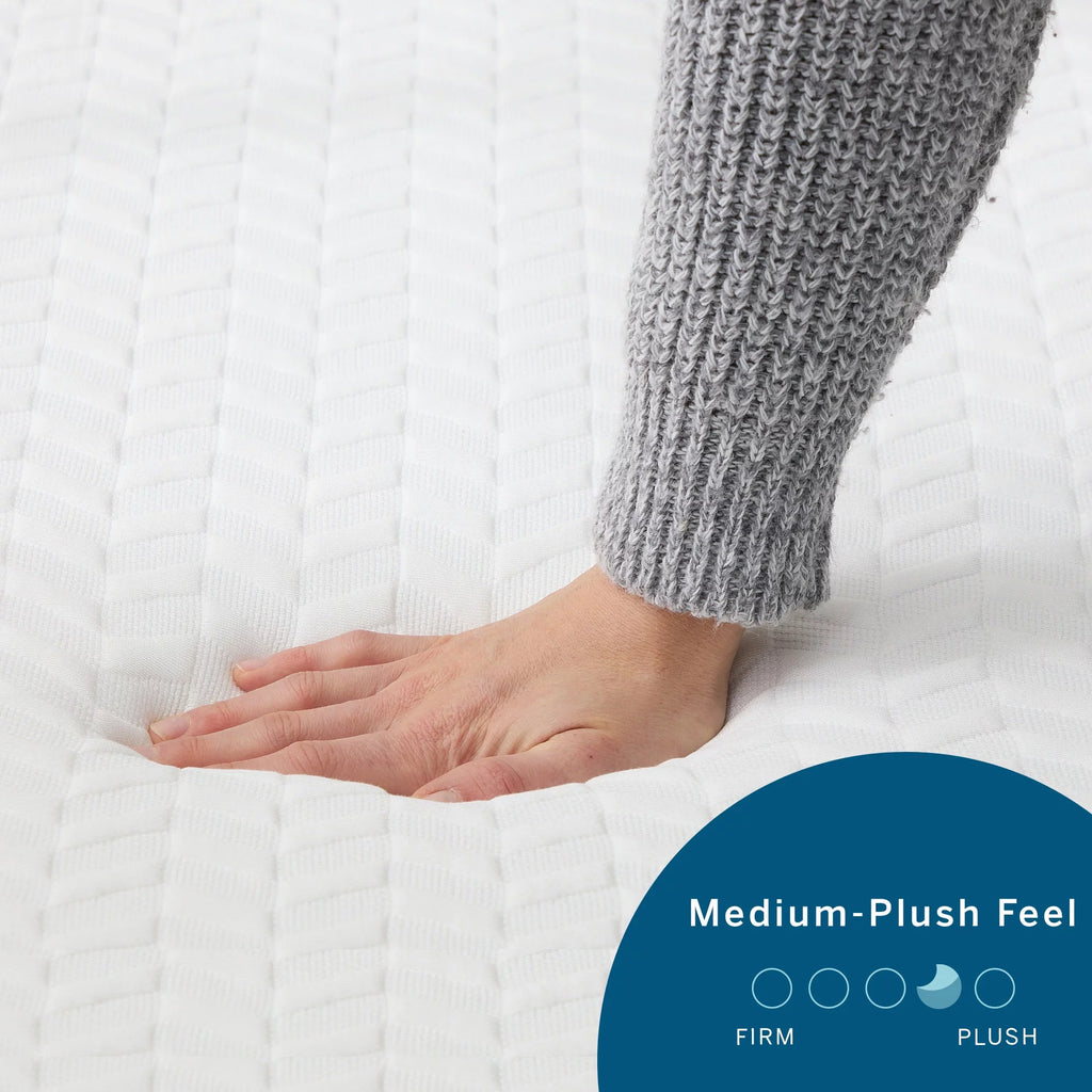 10 Gel Memory Foam Mattress Queen L37492