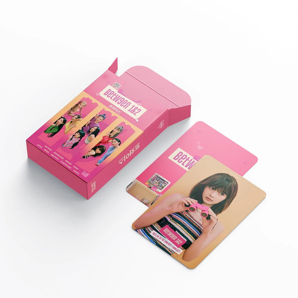 55Pcs KPOP Photo Cards Mini Poster Z507236