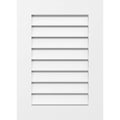 Vertical Surface Mount PVC Gable Vent W25909