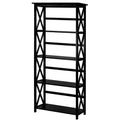 Black 5-Shelf Bookcase F575