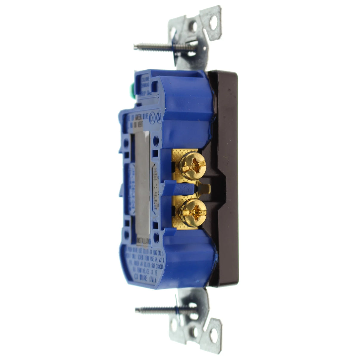 Duplex Decorator Receptacle Outlet, 15-Amp, 120-Volt, Brown, 16-Pack K5951