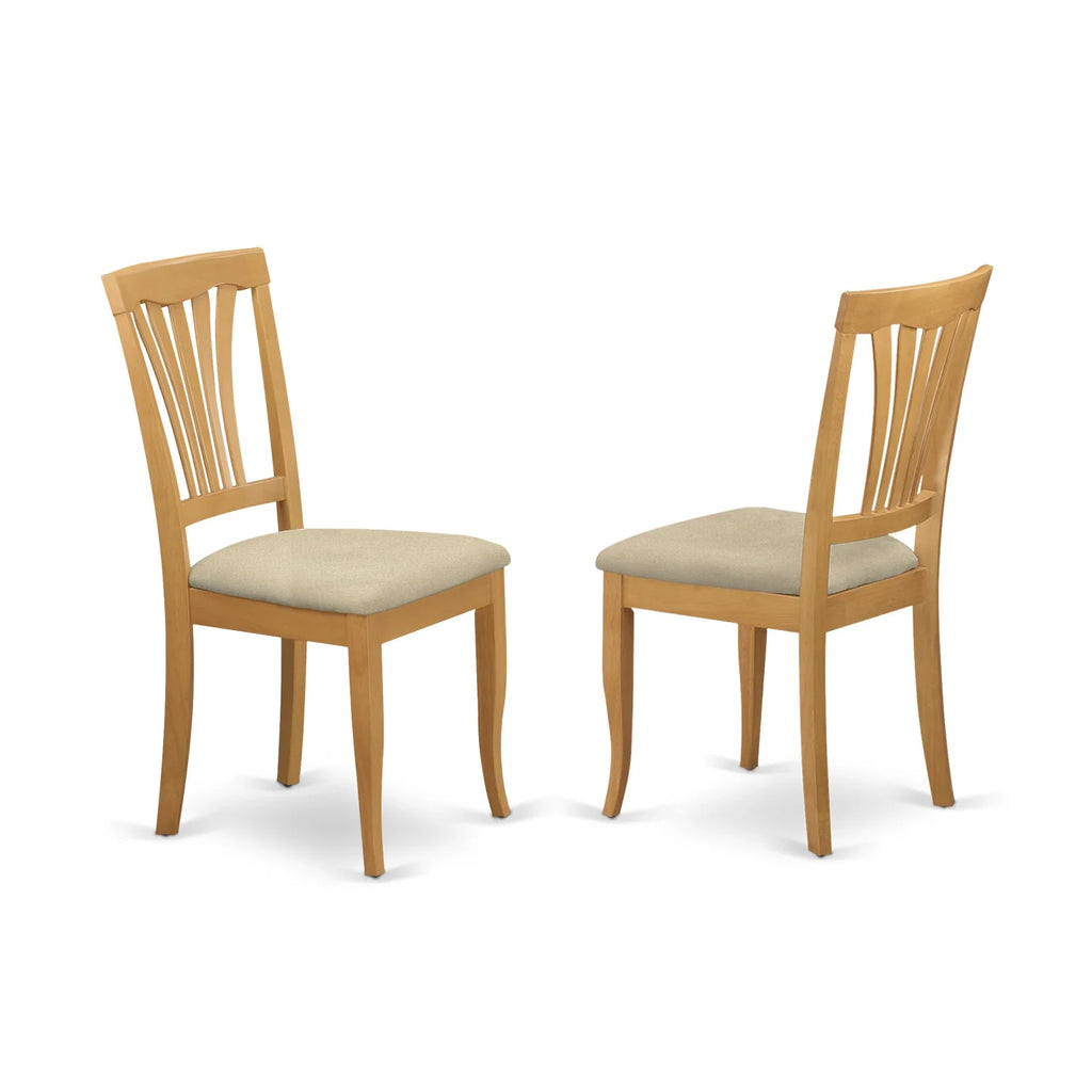 Handcrafted Oval Table With Leaf And 6 Chairs E325840