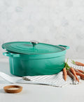 Enameled Cast Iron Oval 8-Qt. Dutch Oven A14728
