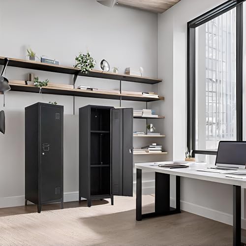Metal Locker with Doors and Shelves R20797