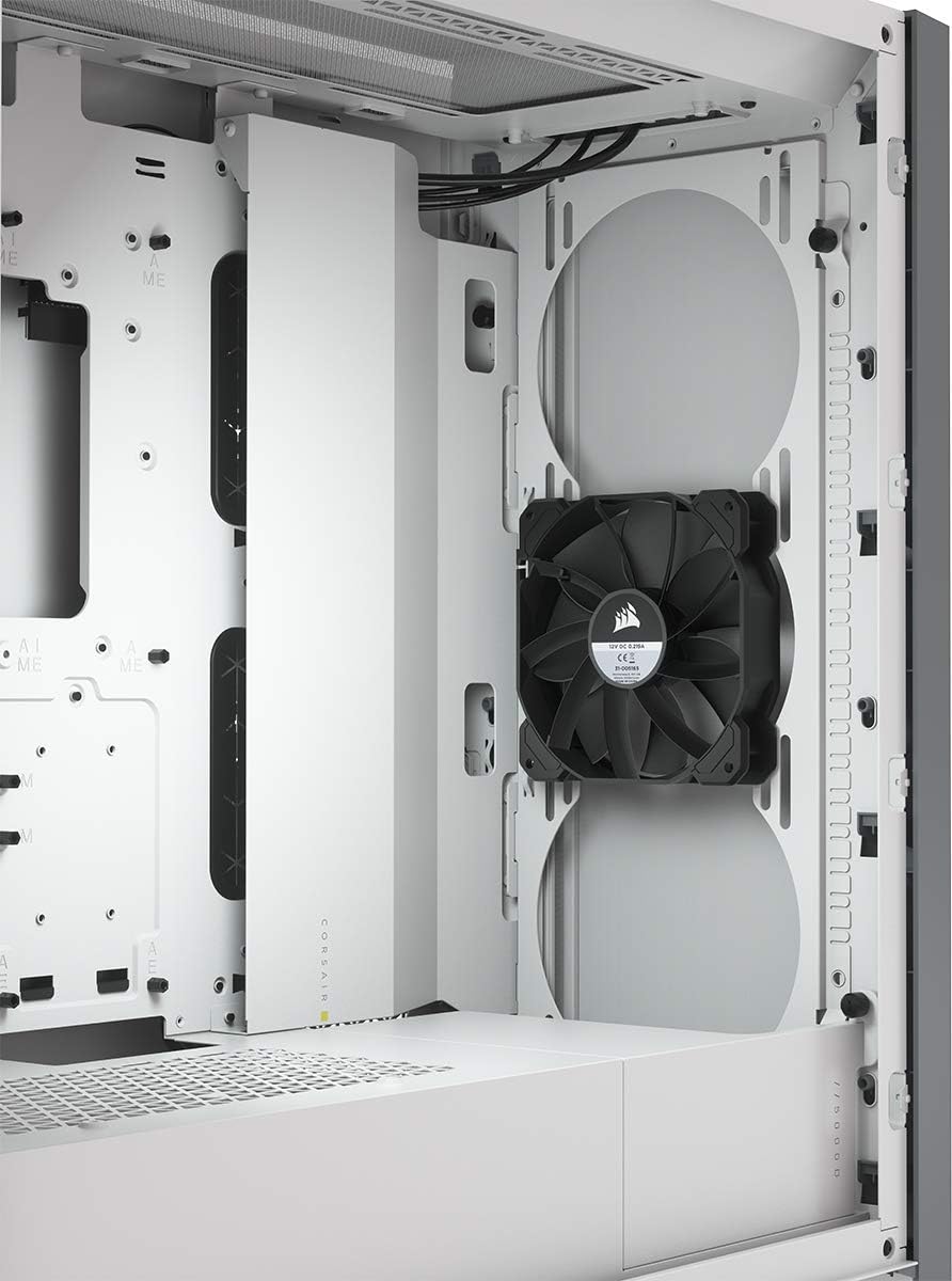 White Mid-Tower ATX PC Case Q8944