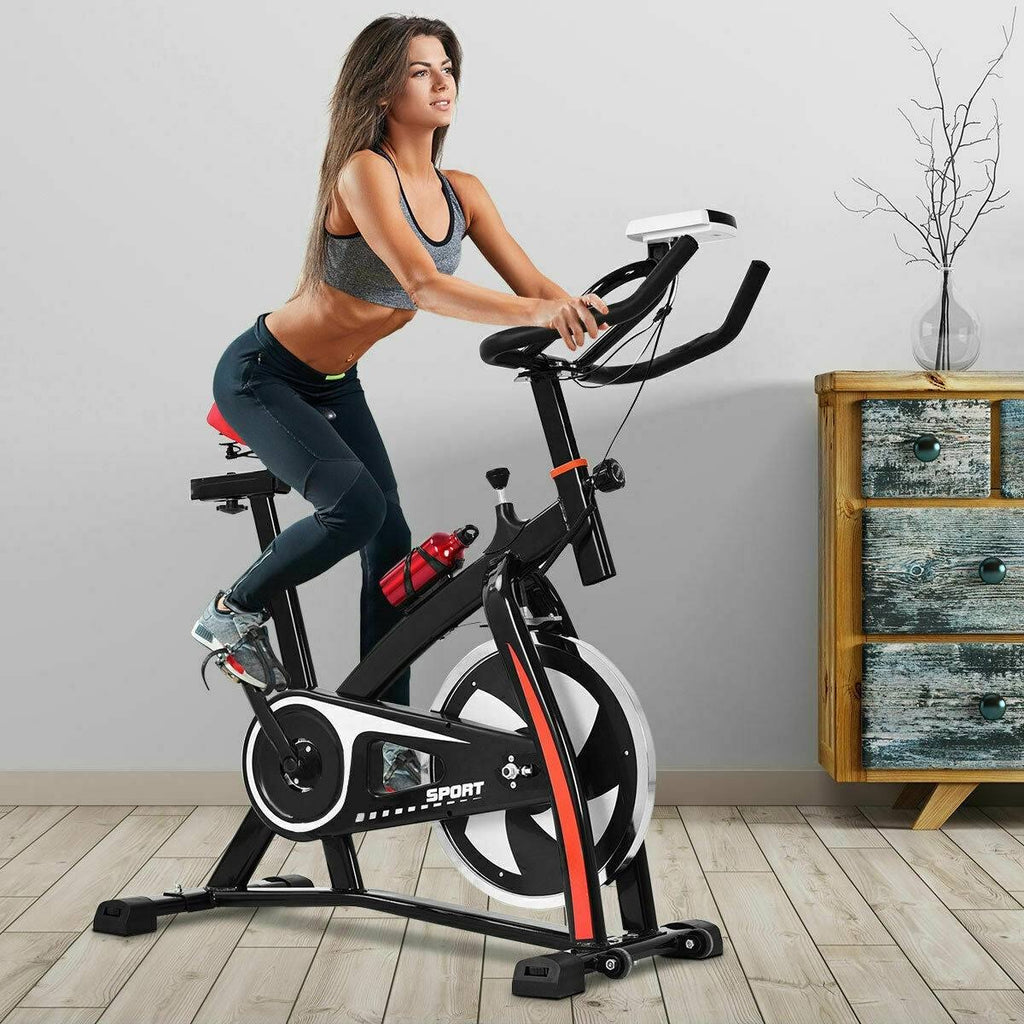 Black Adjustable Exercise Bike V1870