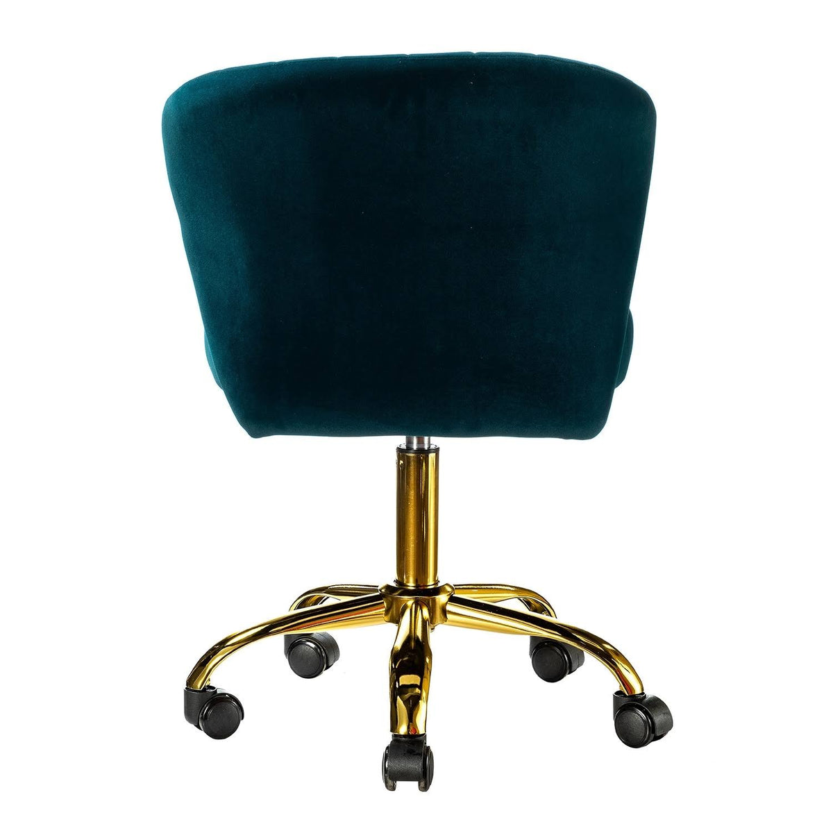 Navy Velvet Upholstered Task Chair R7503