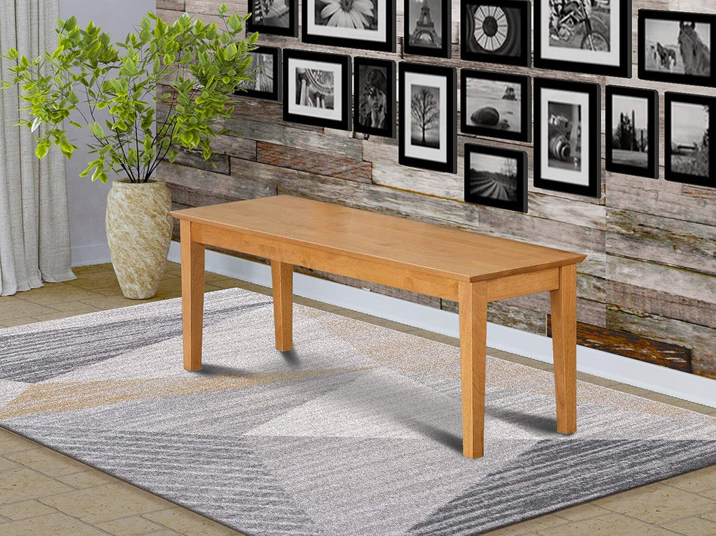 Mahogany Wood Seat Bench Z4355