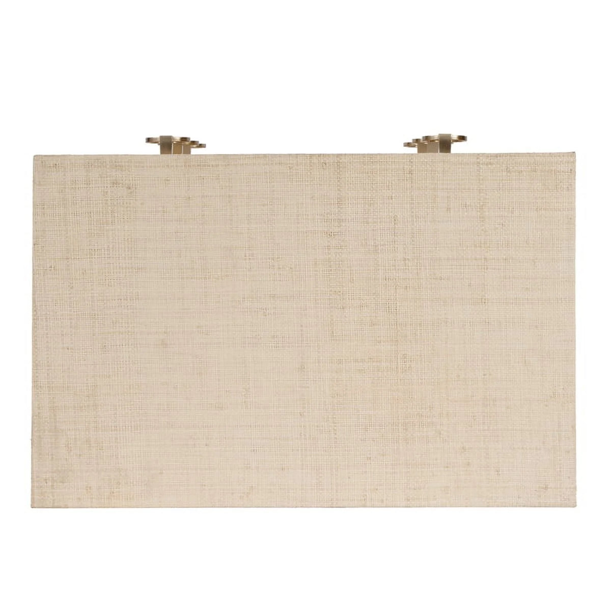 Natural Raffia 3 Drawer Wooden Chest K393